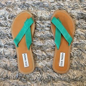 Steve Madden Women's Teal Sandals